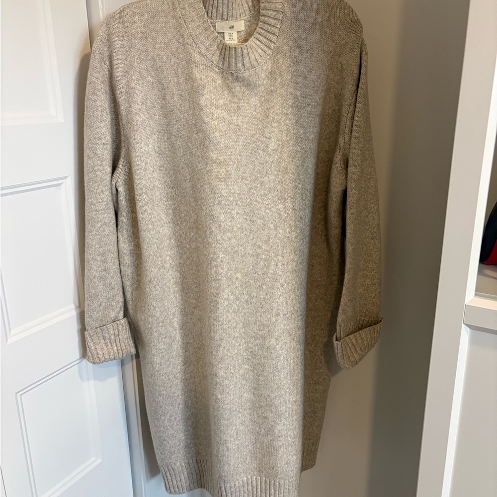 Cozy Beige Dress